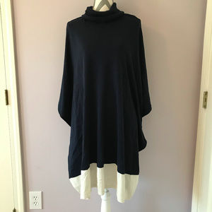 White House Black Market Poncho